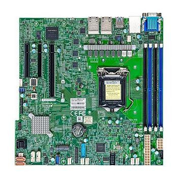 Supermicro X12STH-LN4F Motherboard Micro-ATX LGA-1200 for Intel Xeon E-2300 - Server Motherboard